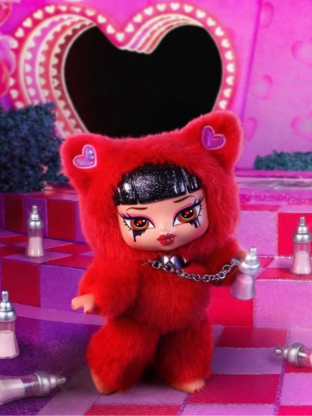 NEW‼️Bratz Bratziez Sweetheartz Seriez Jade plush keychain - Picture 3 of 16
